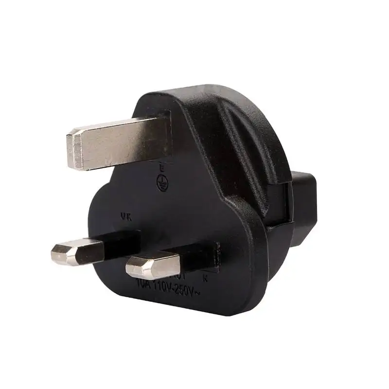 Wa-0183 Uk мужской Iec 320 C13 адаптер переменного тока 3 полюс штекерным переходник с