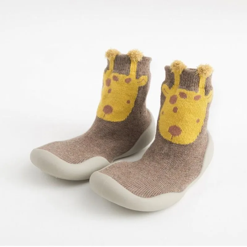 

Baby Toddler Shoes Baby Shoes Non-slip Fox Tiger Thickening Shoes Sock Floor Shoes Foot Socks Animal Style Tz05