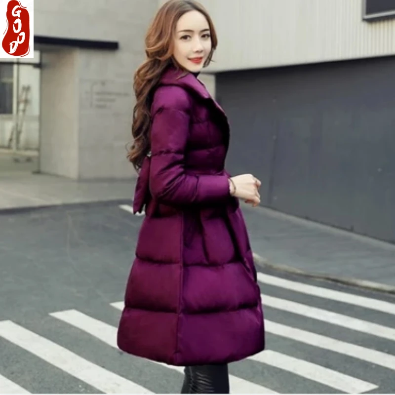 

Sweet Slim Parkas 2021 Winter Jacket Women Fashion Skirt Cotton Coat Thick Ladies Tops Warm Clothes Chaqueta Mujer LPL873