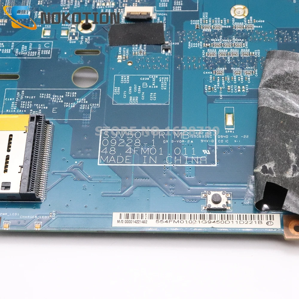 NOKOTION для Gateway NV53 MS2285 материнская плата ноутбука DDR2 Бесплатный ЦПУ 48 4fm01. 011 MBWGH01001