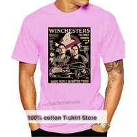 supernatural the winchesters t shirt black size s 3xl