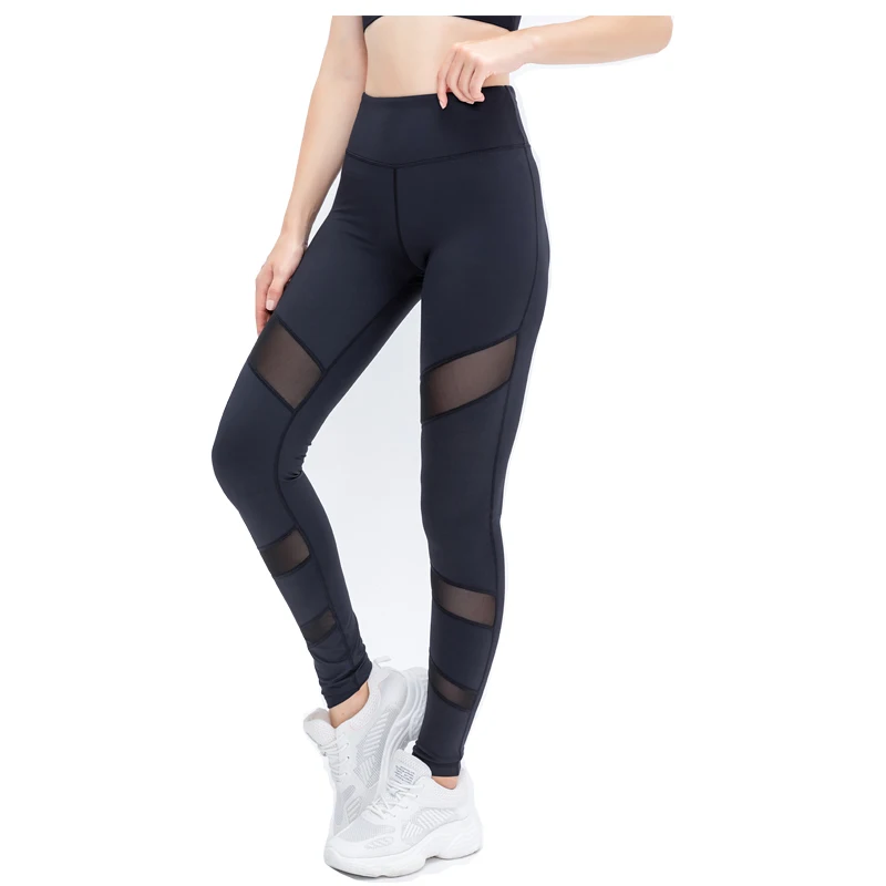 Рисунок 3 - Премиум однотонные Черные Леггинсы для йоги