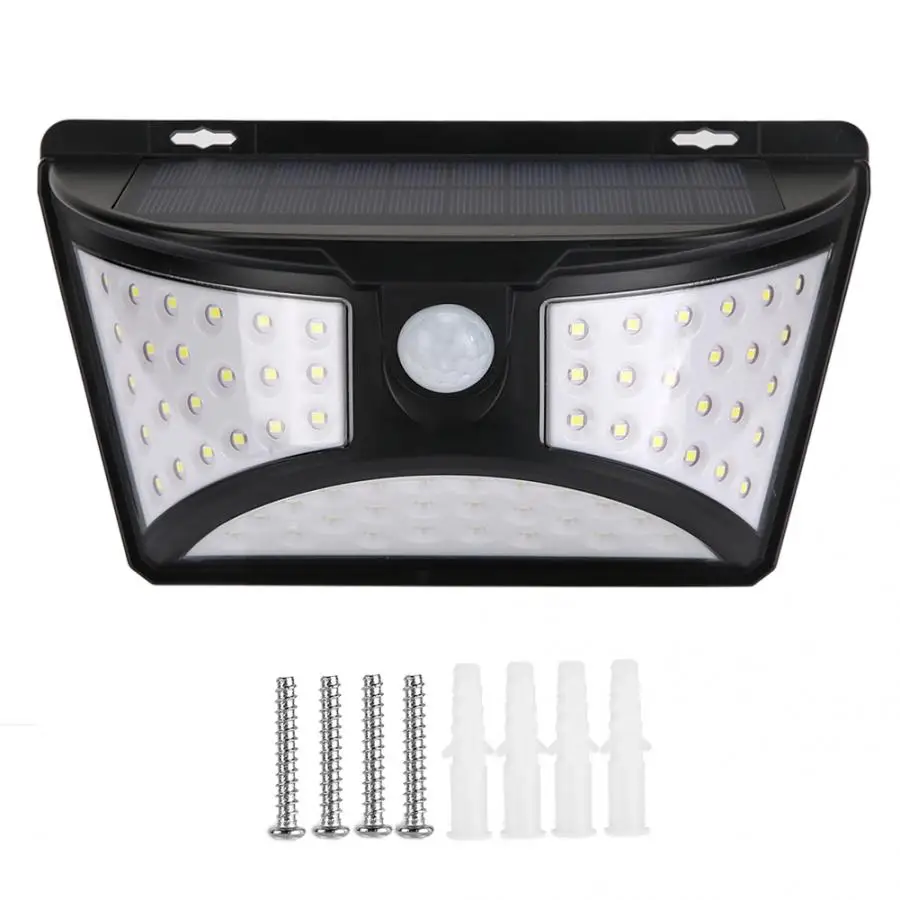 

Solar Power Waterproof 68 Wall Lamp Motion Detection Outdoor Garden Security Light for Front Door Garage Step