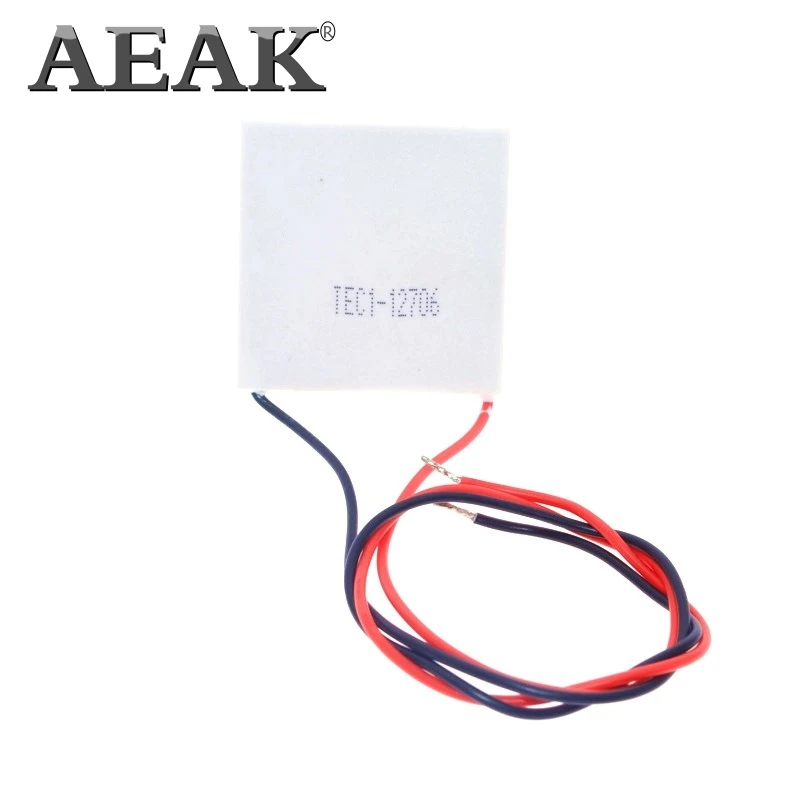 AEAK 10 шт. TEC1 12706 12 В 6A TEC Термоэлектрический охладитель Пельтье(TEC1-12706) Если вы хотите хорошее качество, пожалуйста, выберите нас