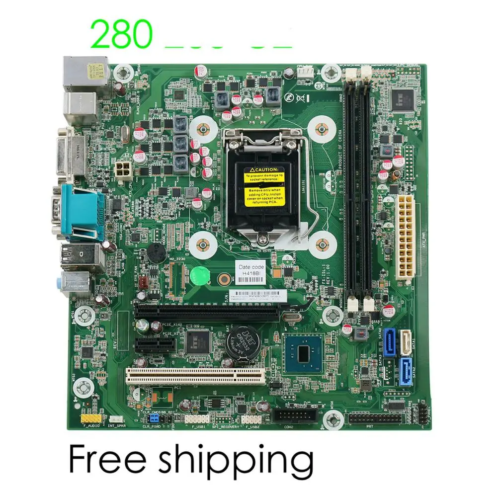 

Материнская плата 828984-001 для настольного ПК HP 280, G2 MT, 849953-001, 849953-601, 100% тест производительности