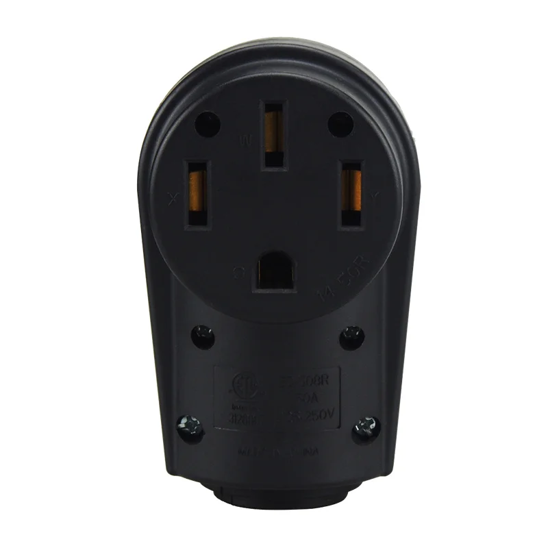 Nema 14-50P To 14-50R Anti-drop Industrial Groungding Locking Plugre Connector Plug Socket With Handle Power Cable Cord | Электроника