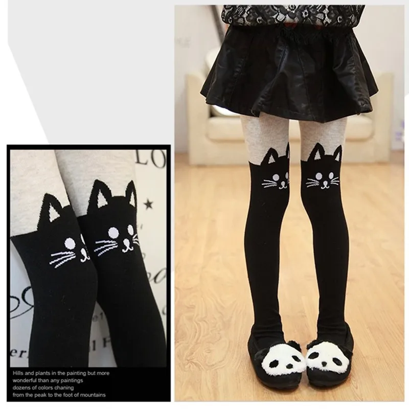 

Girls Tights Kids Pantyhose Fashion stockings for Girls Cartoon Designs Boys Girls Kawaii Socks Autumn Pantyhose