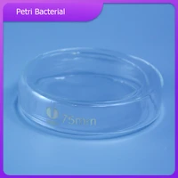 60mm75mm90mm120mm150mm petri bacterial culture dish borosilicate 3 3 glass laboratory chemistry equipment