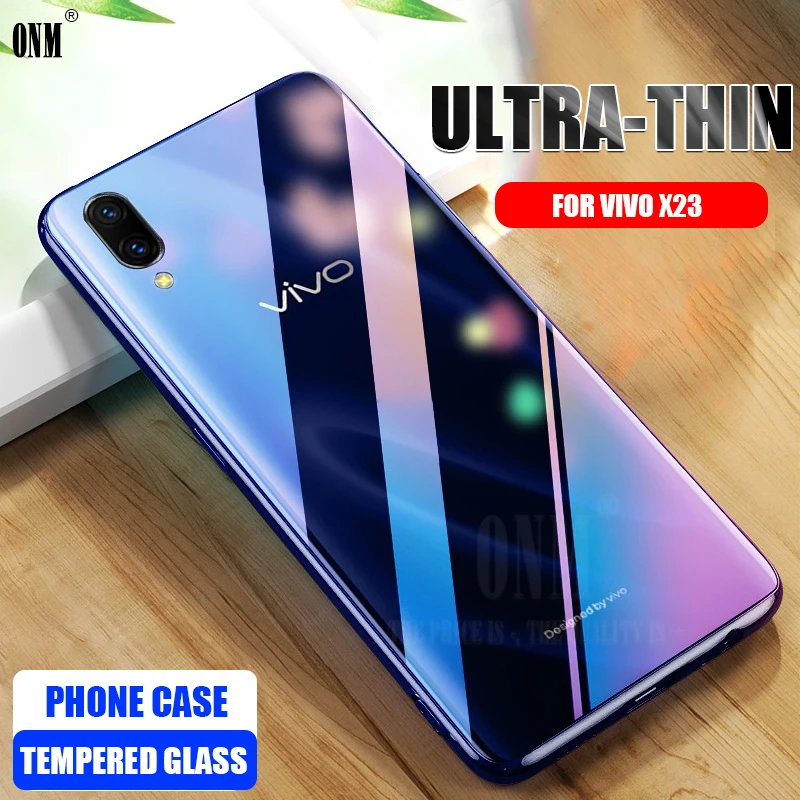 Чехол для vivo x23 TPU Силиконовый прочный прозрачный мягкий чехол защитный на заднюю
