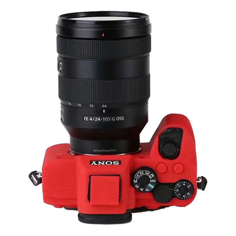 Мягкая сумка для камеры силиконовый чехол резиновый Sony A7R IV A7R4 Mark A7RIV | Электроника