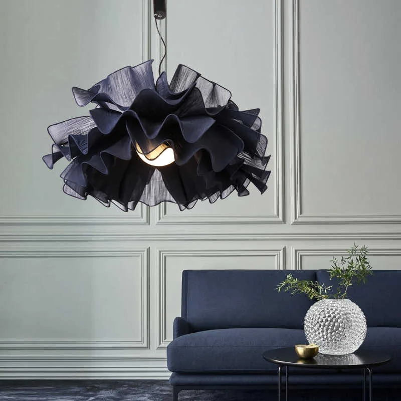 Подвесной светильник в скандинавском стиле романтическая лампа для спальни кафе