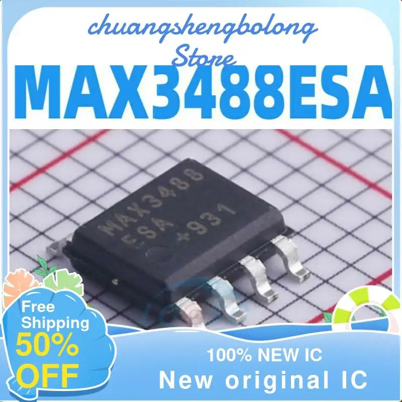 

10-200 шт. MAX3488CSA MAX3488ESA SOP-8 новый оригинальный IC