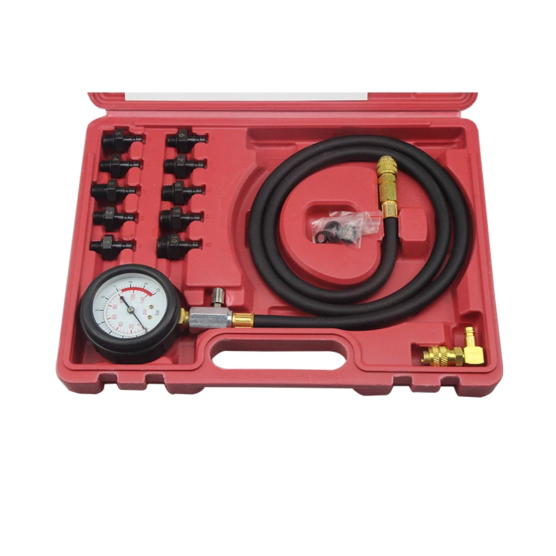 12 piece Engine Oil Pressure Test Kit Tester Car Garage Tool Low Warning Devices | Автомобили и мотоциклы