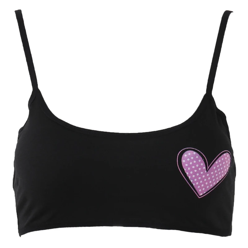Тренировочный бюстгальтер для маленьких девочек детский с любящим сердцем