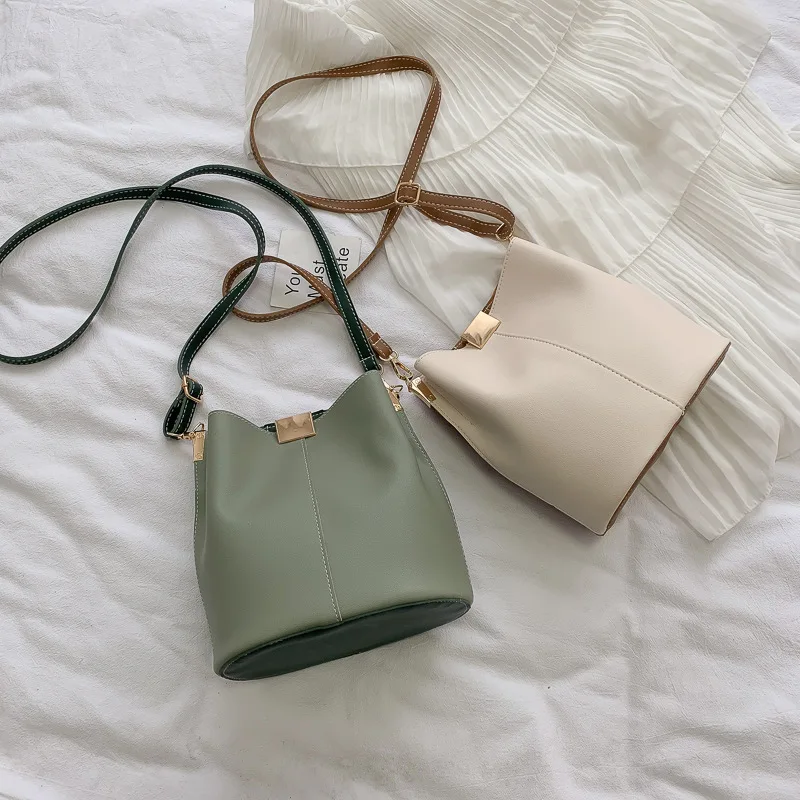 Youda Большая вместительная Женская модная простая сумка через плечо ретро