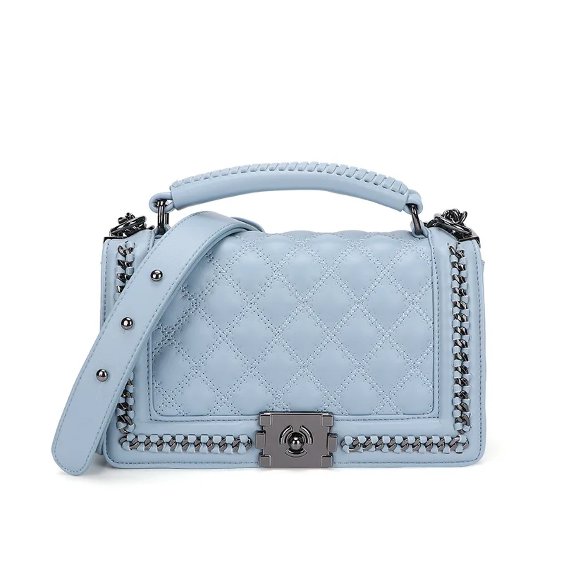 

Fashion Women Handbags Square Rainbow Ladies Tote Bags Cosmetic Bag&Daily Life Purse
