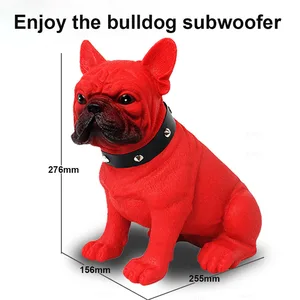 portable wireless bluetooth speakers bulldog full dog portable music player stereo caxia de som boom box sound system with radio free global shipping