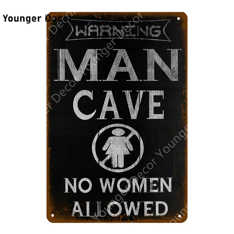 Предупреждение металлические знаки тарелка для школьной зоны мужская пещера