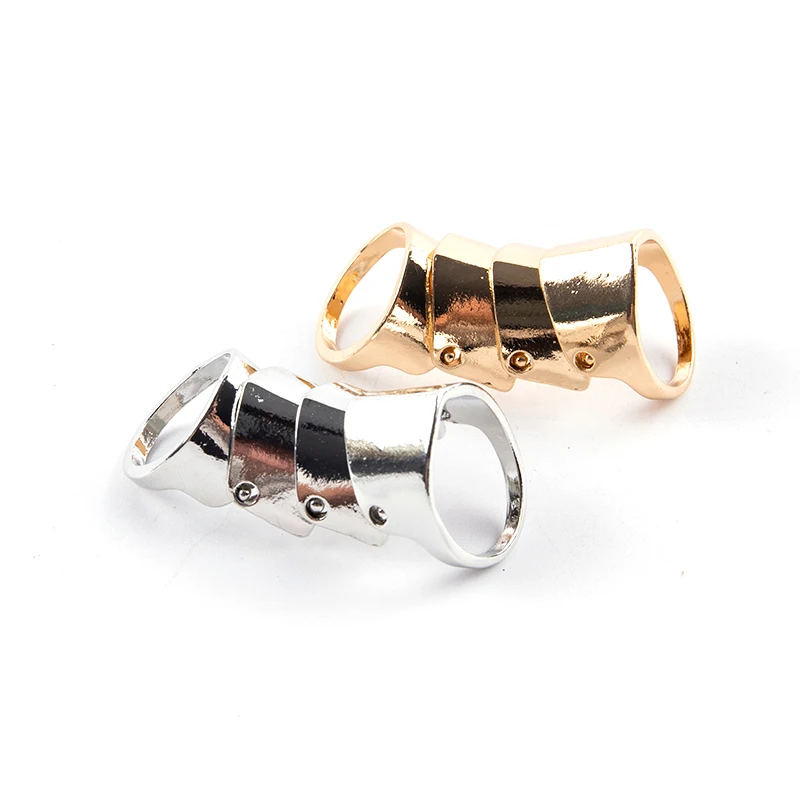 The Latest Fashion Trend Retro Punk Style Creative Joint Armor Knuckle Metal Ring Men And Women Can Wear Jewelry Gift | Украшения и