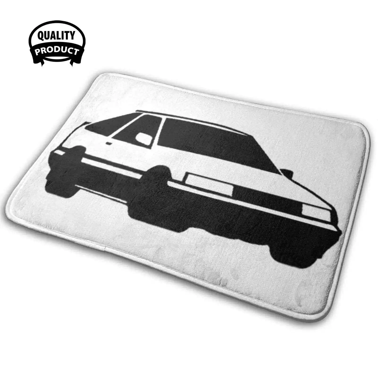 Комфортный дверной коврик Ae86 Levin Toyota Corolla V1 подушка Ae85 Trueno Drift Initial D Takumi Fujiwara | Дом и
