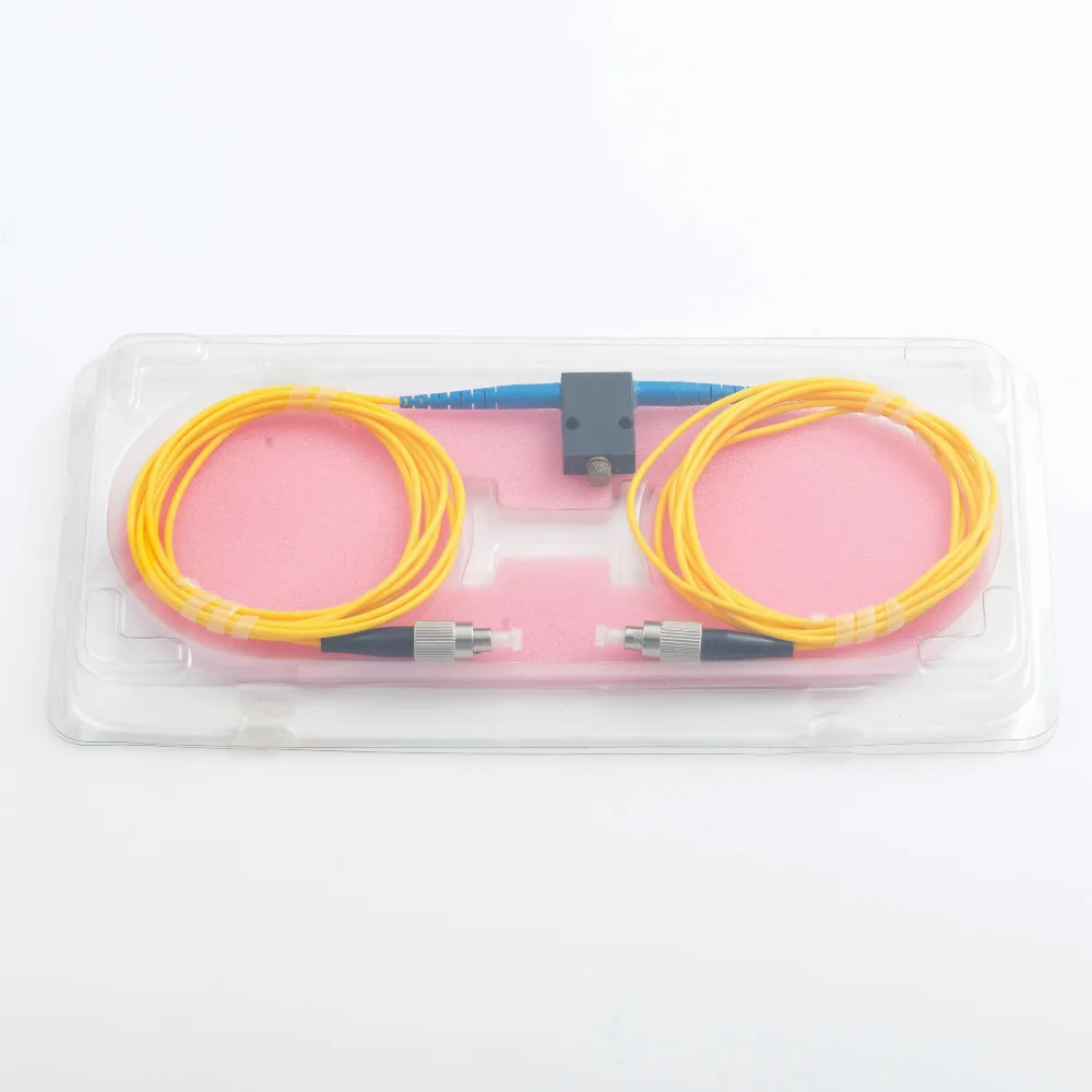 

FC/ APC UPC Fiber adjustable attenuator 1260-1650nm 0-60dB Mechanical variable online type optical Attenuator ftth Singlemode