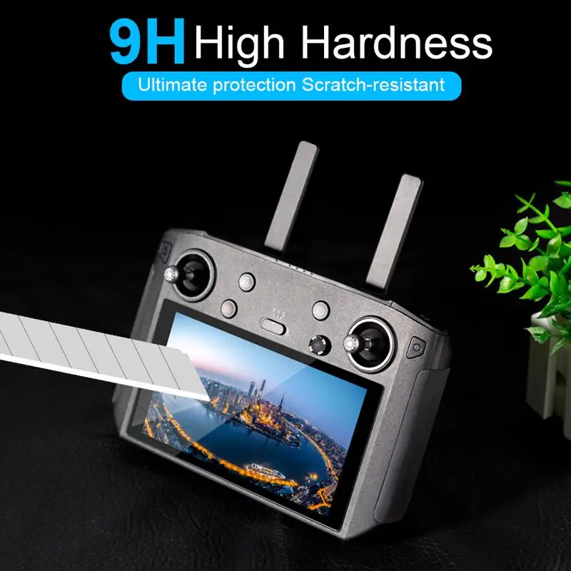 Закаленное стекло 9H DJI Smart контроллер с пленкой защитная пленка на экран 5 дюйма
