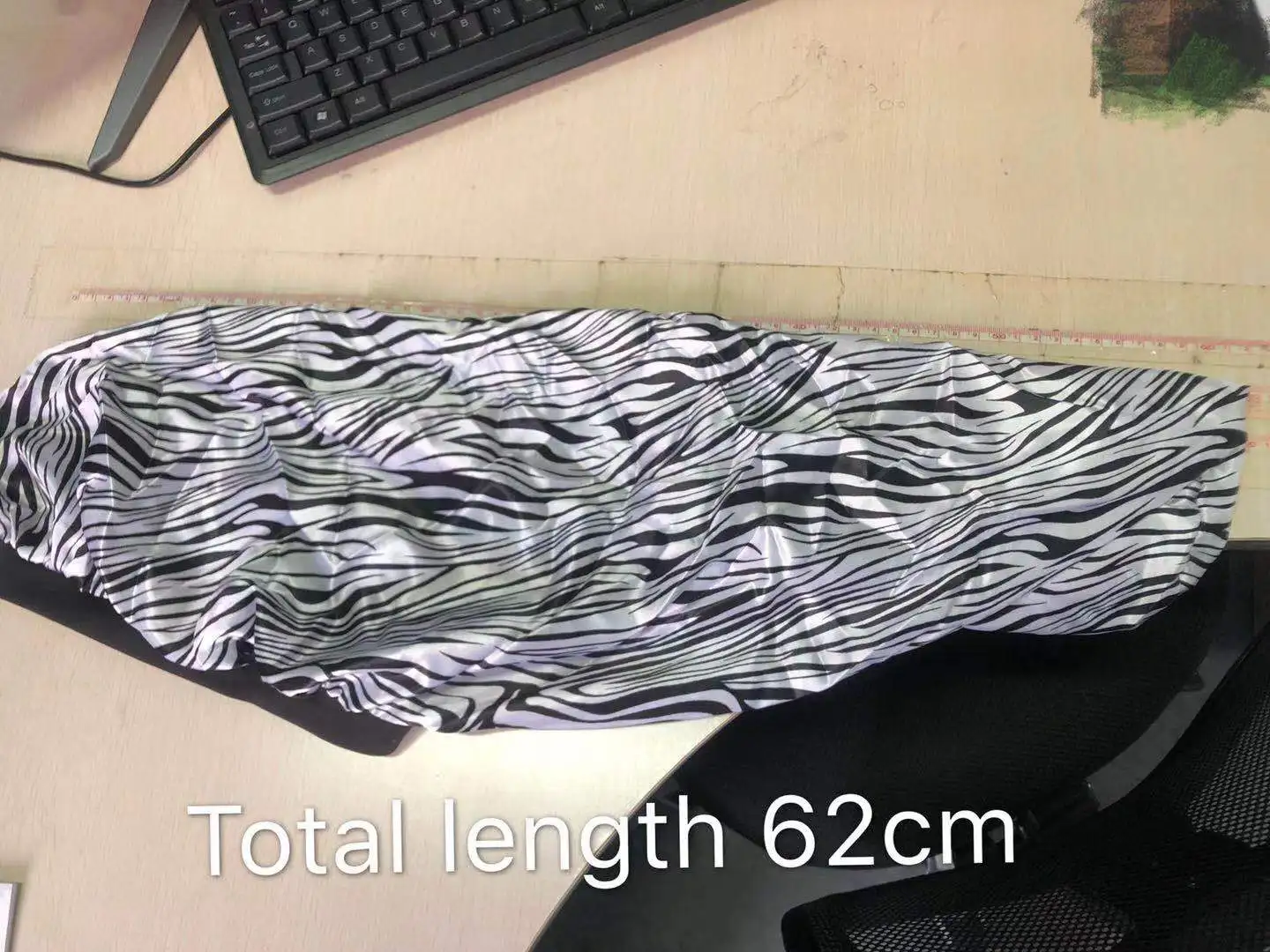 

Satin Floral Print Sleep Cap Silk Soft Elastic Long Bonnet for Long Hair Care Natural Curly Cover Women Shower Cap Treatment
