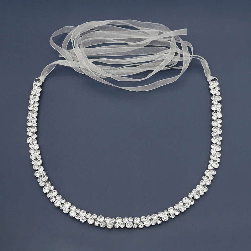 Женский ремень со стразами Miallo свадебные аксессуары пояс для выпускного вечера