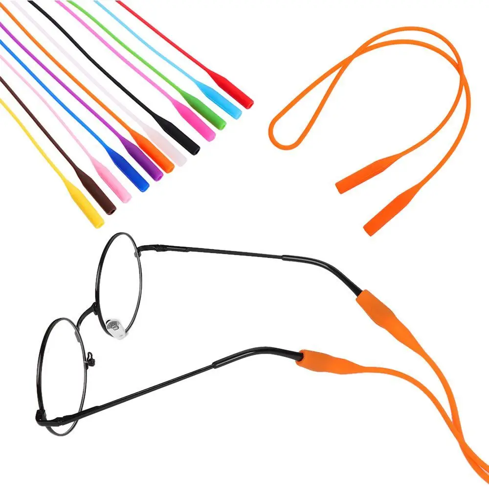 

1 Pcs Silicone Eyeglasses Strap Children Glasses Safety Band Strap Retainer Sunglasses Band Cord Holder Sports Glasses Rope