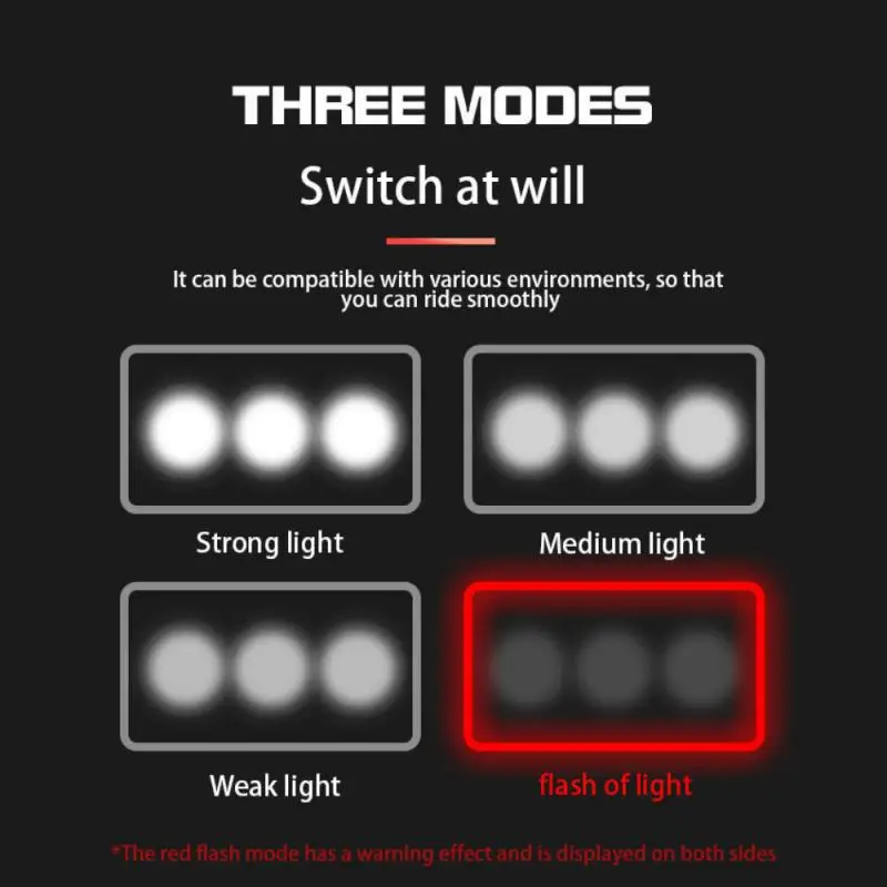 

4 In 1 Multifunction Super Bright Waterproof USB Charging Bicycle Headlights With Horn Mobile Phone Support Headlight