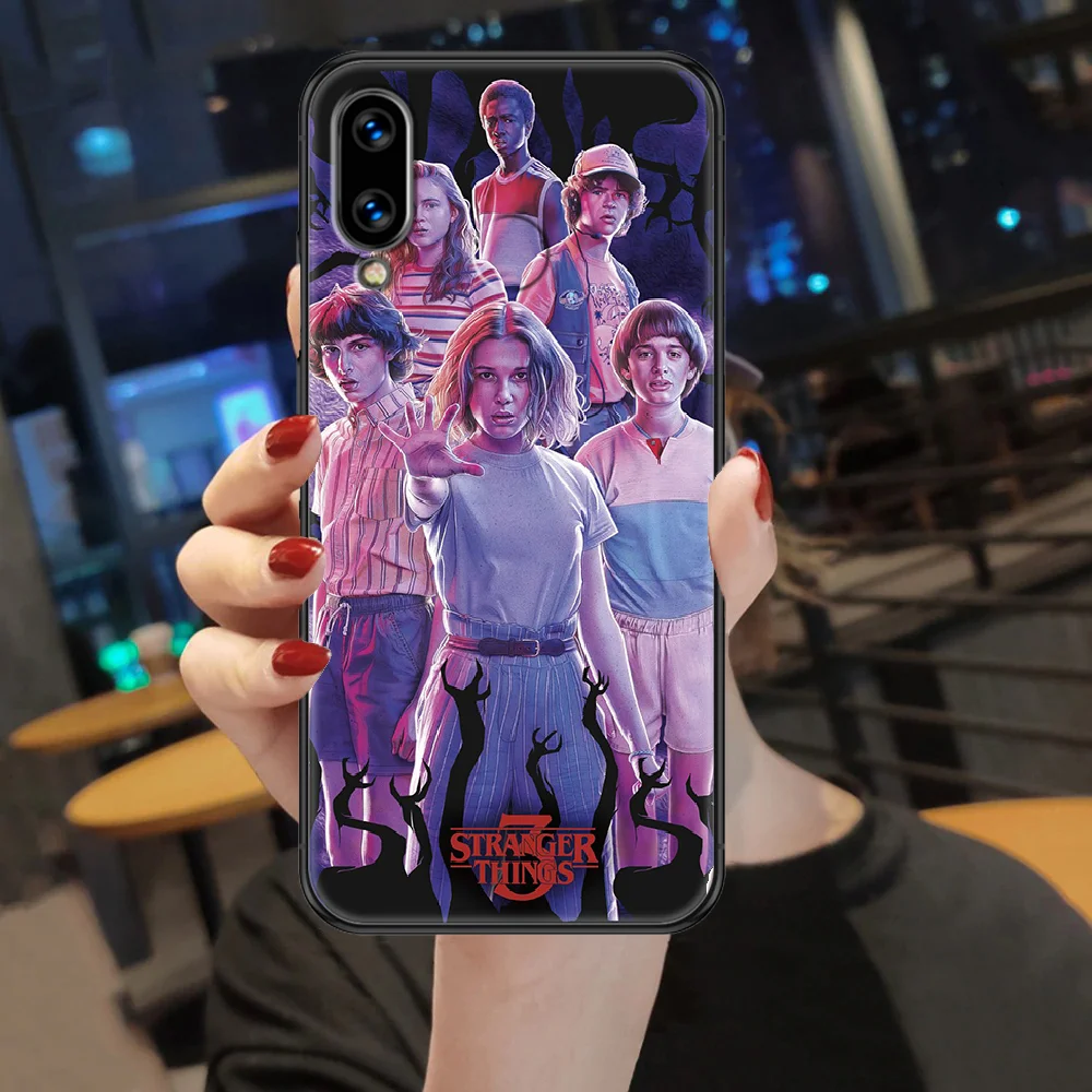 Чехол для телефона Huawei Honor View 6 7 8 9 10 10i 20 A C X Lite Pro Play Черный Модный чехол с