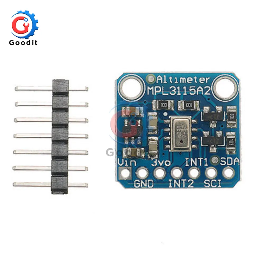 

Новый MPL3115A2 I2C интеллектуальный датчик температуры и давления V2.0 для Arduino