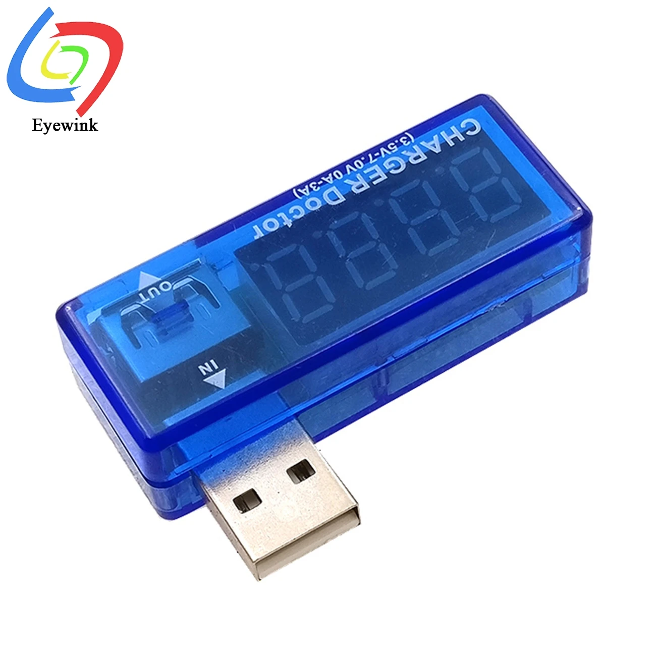 Цифровой USB Мобильный зарядный ток тестер напряжения метр мини USB зарядное устройство Доктор Вольтметр Амперметр светодиодный дисплей