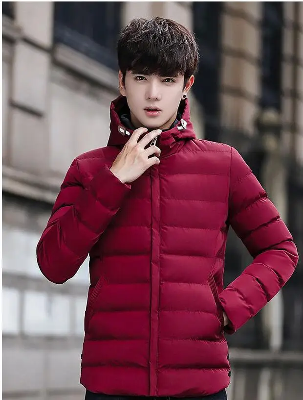 

2020 New Winter Waterproof Winter Warm Jacket Men Hoodied Parka Coat Men Thicken Zipper Mens Jackets