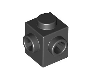 * Кирпич 1x1 W/ 2 ручки угол S503 50 шт. сделай сам просвечивающий блок кирпич часть № 26604