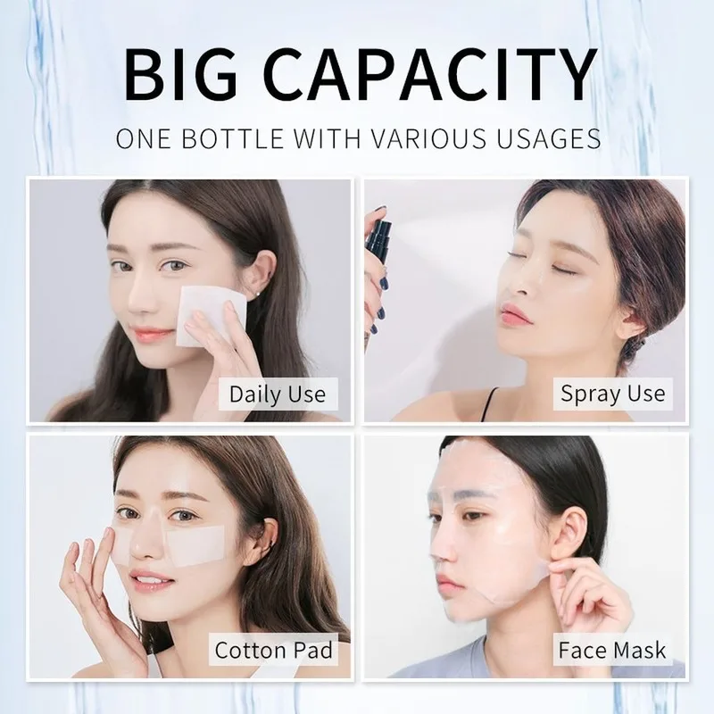 Loofah toner Loofah Face Tonic Moisturizing Hydration Anti-Aging Oil Control Shrink Pores Makeup Water Face Toner Skin Care