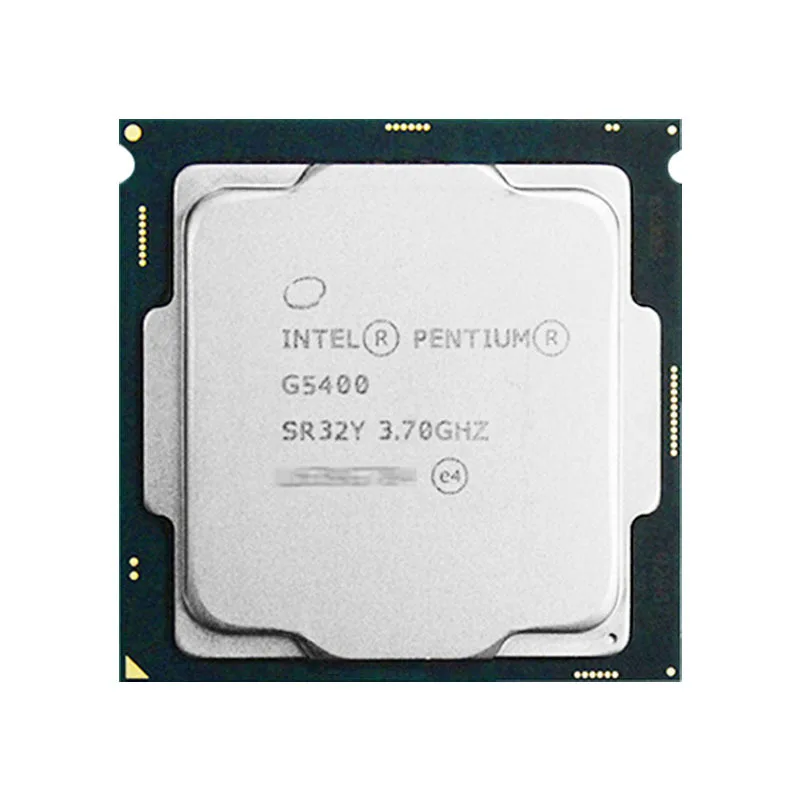 Процессор Intel Pentium G5400 3 7 ГГц двухъядерный четырехпоточный ЦПУ 4 Мб 54 Вт LGA 1151 |