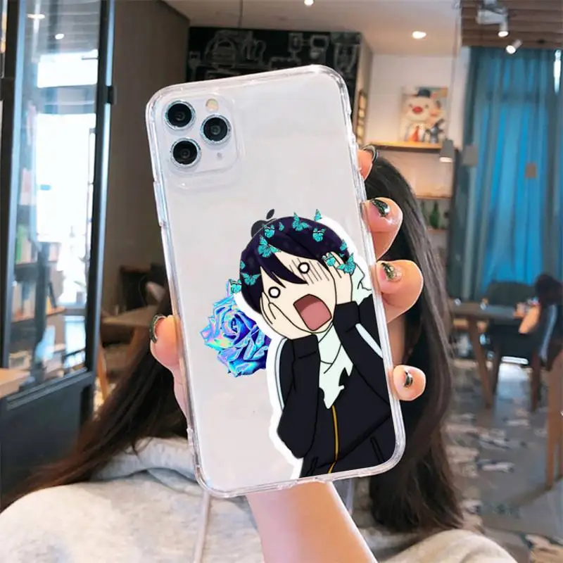 

Noragami yato manga Anime Phone Case Transparent for iPhone 6 7 8 11 12 s mini pro X XS XR MAX Plus se cover funda shell