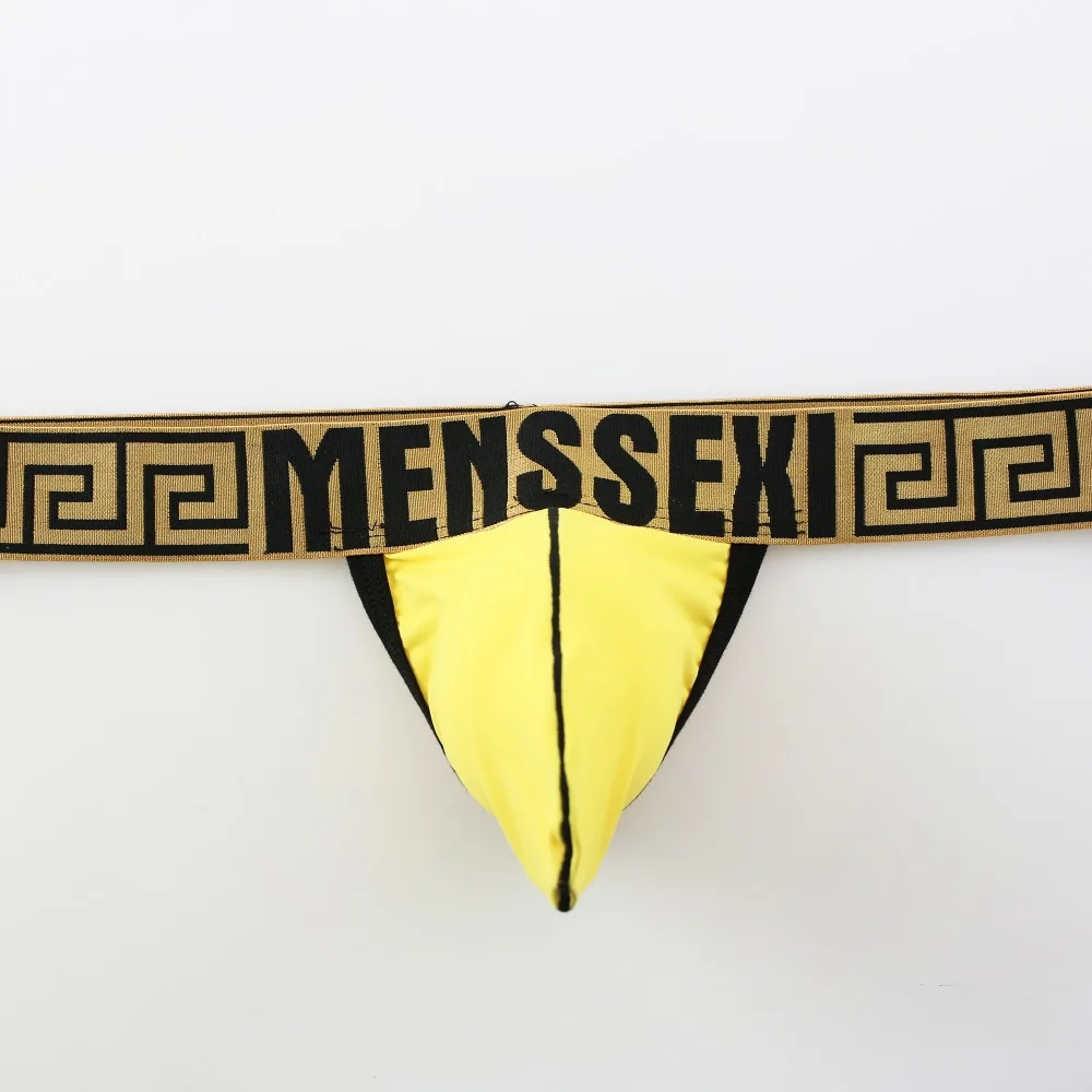 3pcs/lot Gay Underwear Sexy G Strings Mens Thong Fashion Panties Seamless Underpants Hollow Out Lingerie Low-Rise Male Briefs  