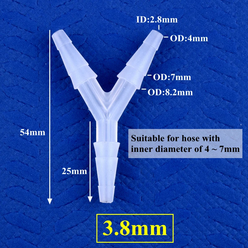 

SgooHan PP Y-образный тройник для аквариума 2,4~12,7 мм