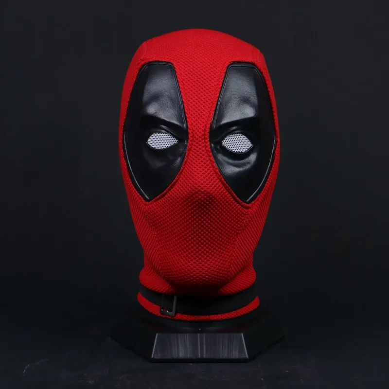 

Deadpool Wade Winston Wilson Cosplay Nylon Mask Headgear Knitted Cotton Mesh Helmet Halloween Party Carnival Costume Props