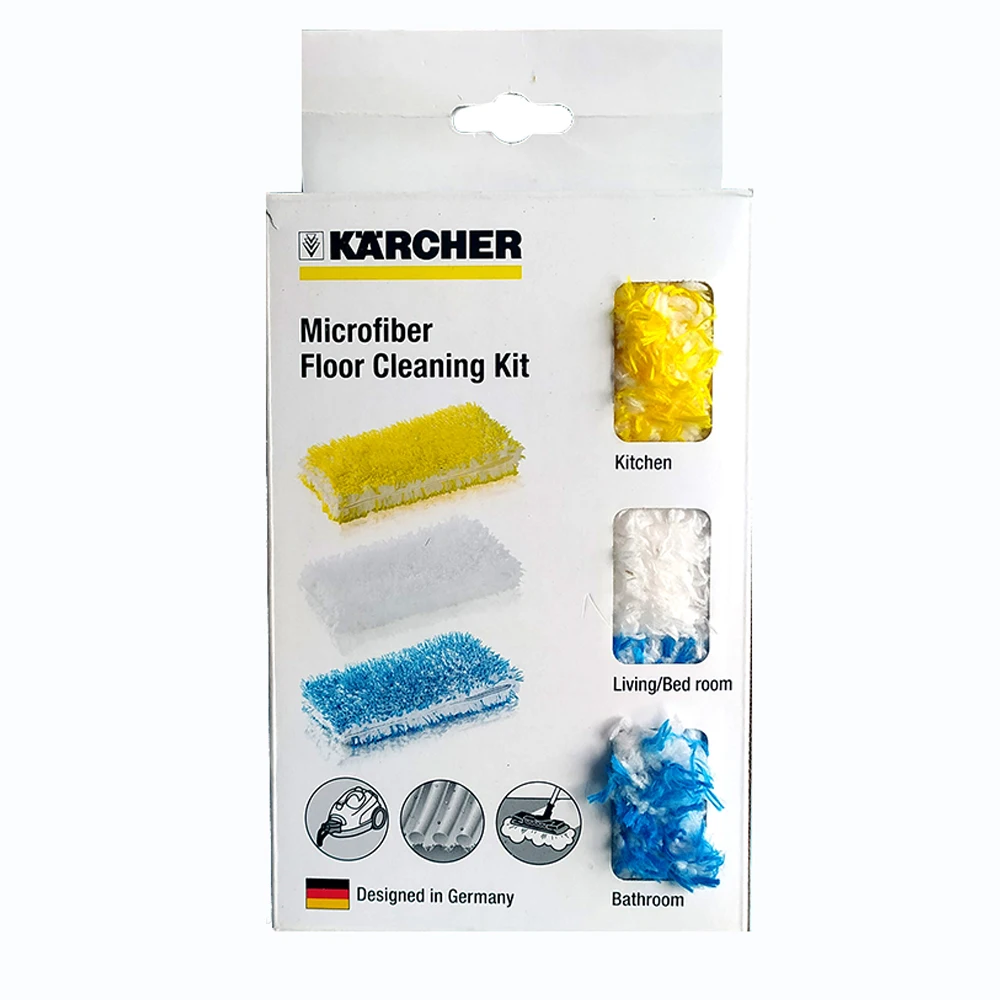 

Запасные части для пароочистителя KARCHER 3 шт./лот, сверхдлинная волокнистая напольная ткань серии SC SC1/SC2/SC3
