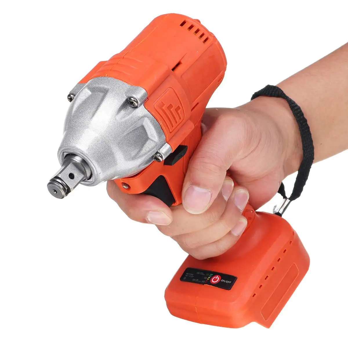 

18V 520Nm Electric Brushless Impact Wrench Rechargeable 1/2 Socket Wrench Power Tool Cordless for Makita Battery Accessories