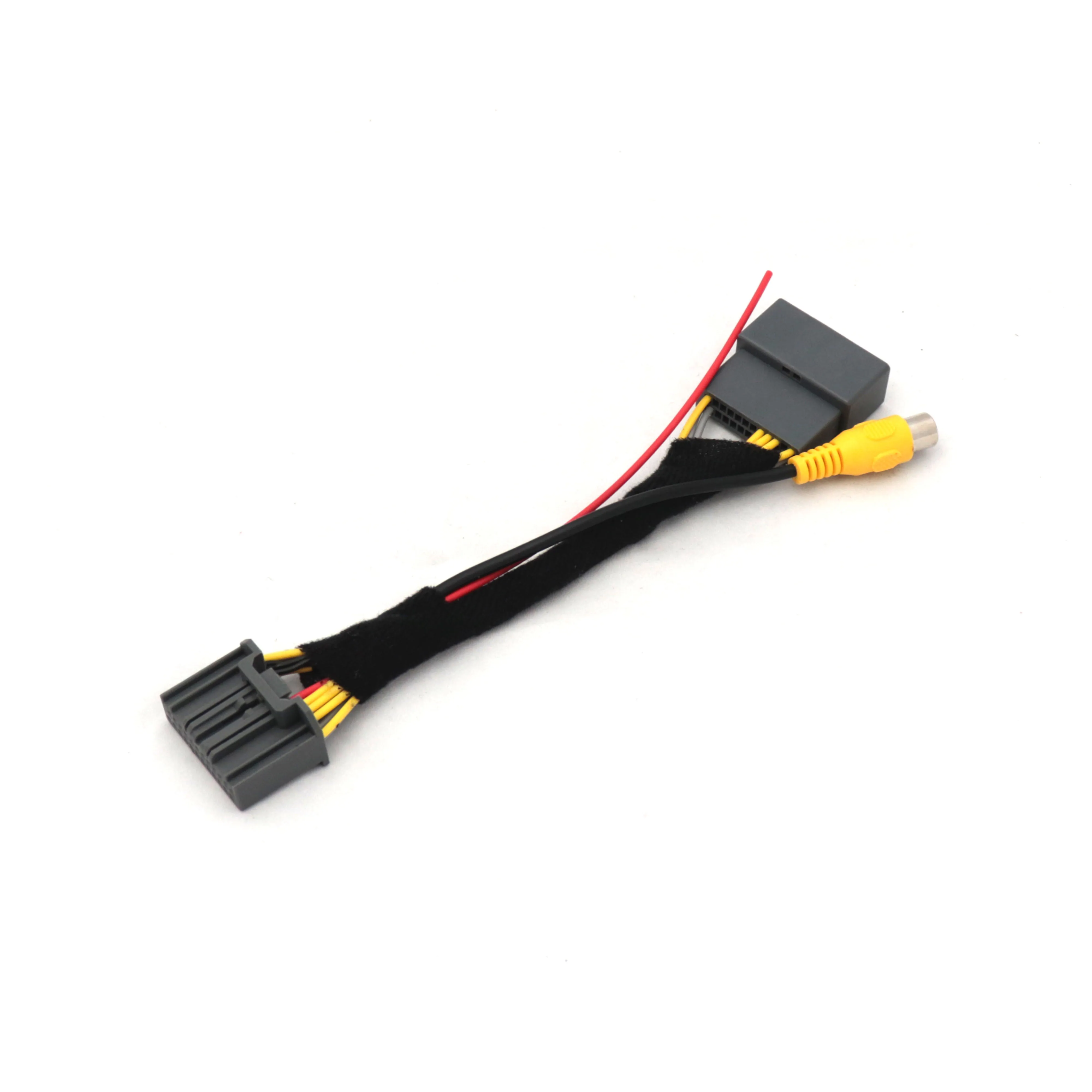 Автомобильная камера заднего вида обратный резервный RCA видео кабель конвертера