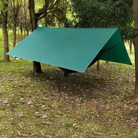 2021 army green sunshade waterproof rainproof sky screen light carrying outdoor tent large toldo camping mat tarp awning cabana