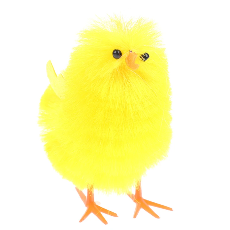 

Горячая Распродажа 1 шт. Пасхальный желтый цыпленок, желтый цыпленок Пасха игрушка для домашнего декора курица Подарочная игрушка 10 см