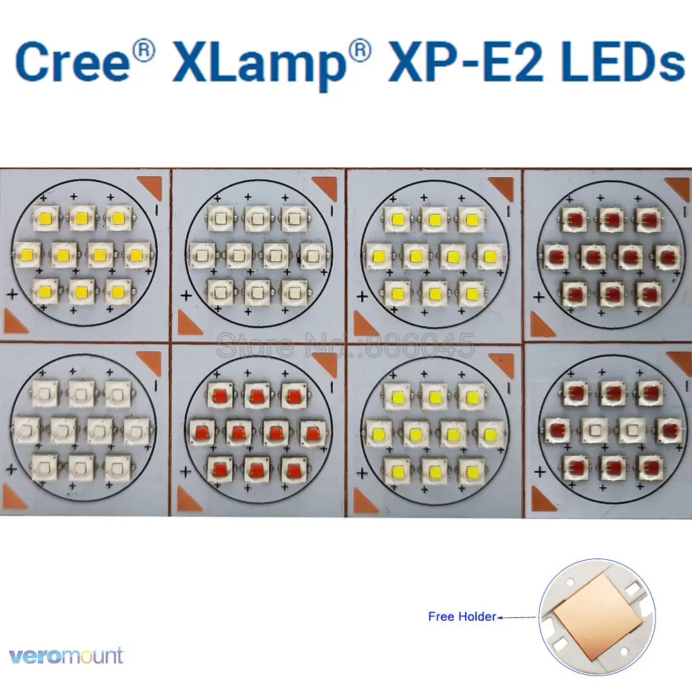 Cree XPE2 10 Светодиодный Интегрированный светильник источник XP E2 белый красный