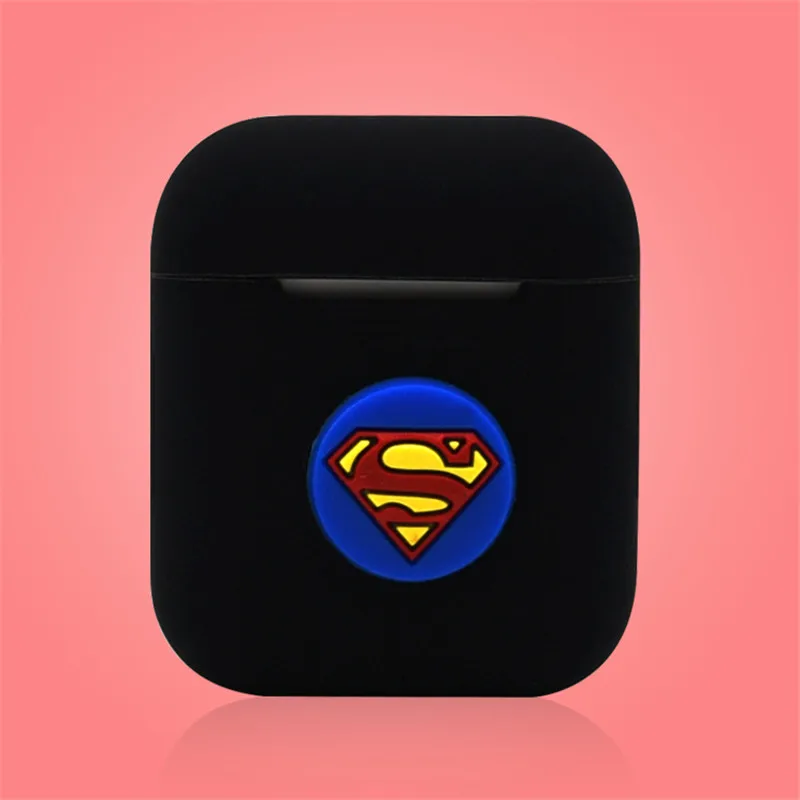Marvel чехол для гарнитуры для Apple Airpods защитный чехол для airpods противоударный чехол coque capa