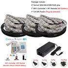 Гибкая светодиодная ленсветильник SMD 5050, 12 В постоянного тока, 5 м, 10 м, 15 м