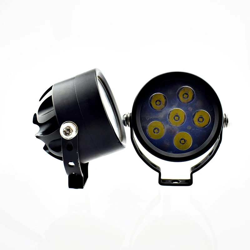 Фары для мотоциклов 6LED 12v 60w огни бар внедорожный автомобиль точечная Рабочая фара 7200lm прожекторы аксессуары для мотоциклов